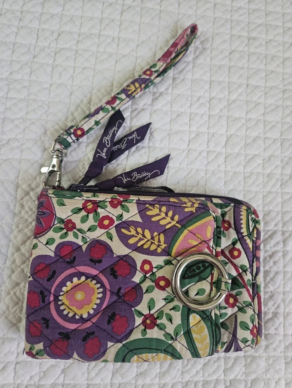 Vera Bradley Viva la Vera Double ID Wristlet Wallet